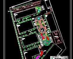 某工廠綠化施工圖免費下載 - 園林綠化及施工 - 土木工程網