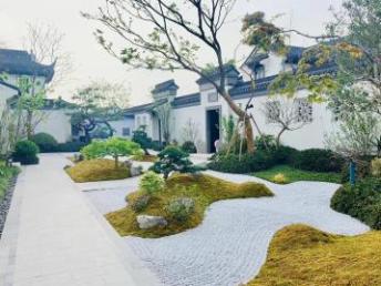 圖 花園設計施工 屋頂花園 綠化養護 草坪 日式園林 上海鮮花綠植